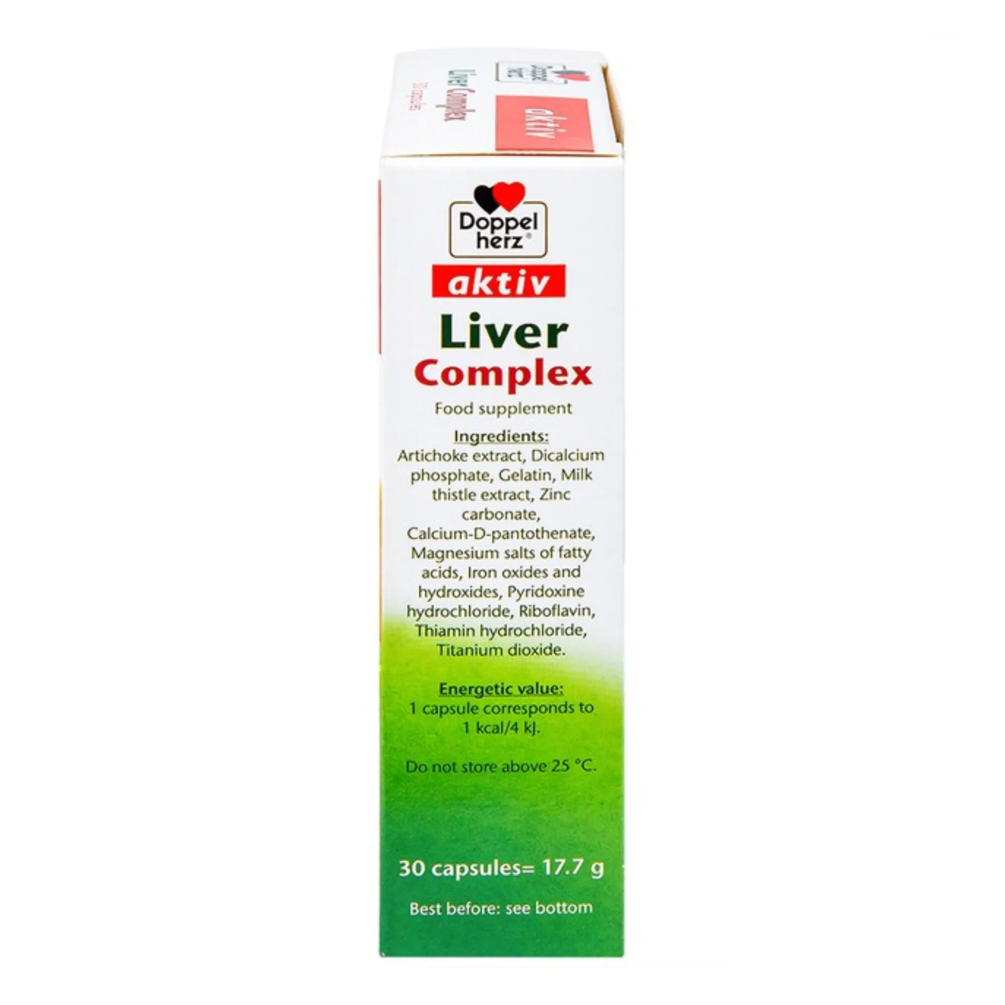 Viên uống Liver Complex Doppelherz Aktiv – Giải độc gan, tăng cường chức năng gan (30 viên) 4