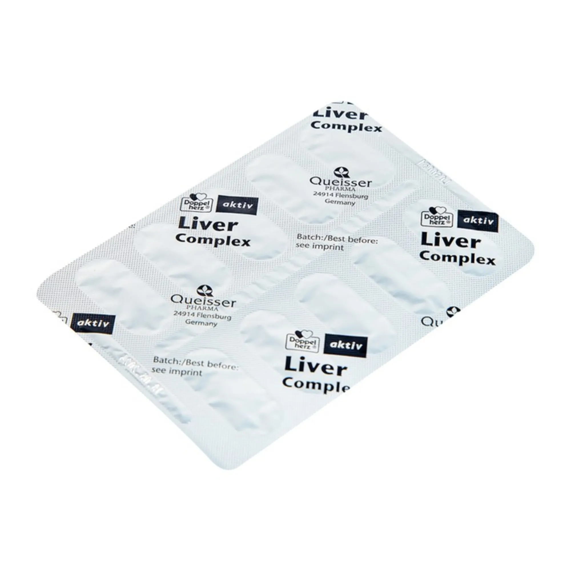Viên uống Liver Complex Doppelherz Aktiv – Giải độc gan, tăng cường chức năng gan (30 viên) 5