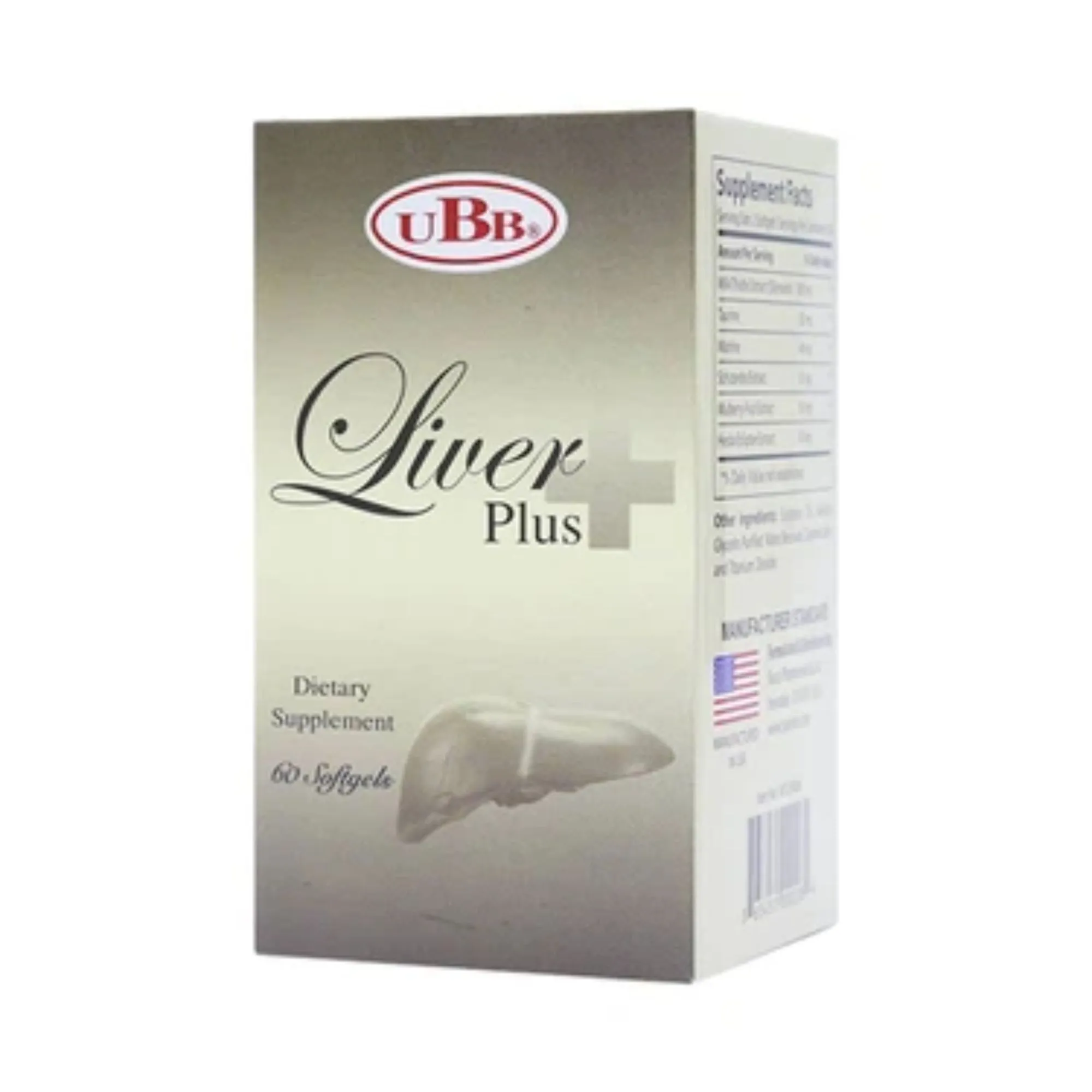 Viên uống Liver Plus UBB - Hỗ trợ tăng cường chức năng gan, bảo vệ tế bào gan 2