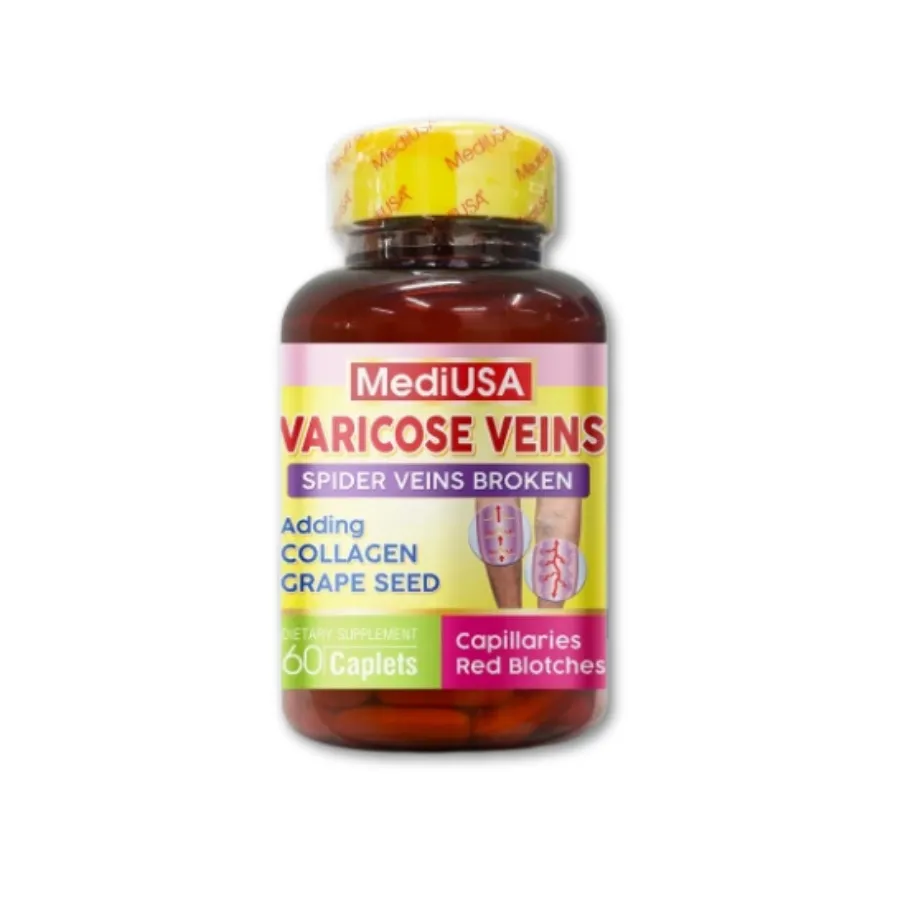 Viên uống MediUSA Varicose Veins Treatment hỗ trợ suy giãn tĩnh mạch (Hộp 60 viên) 2