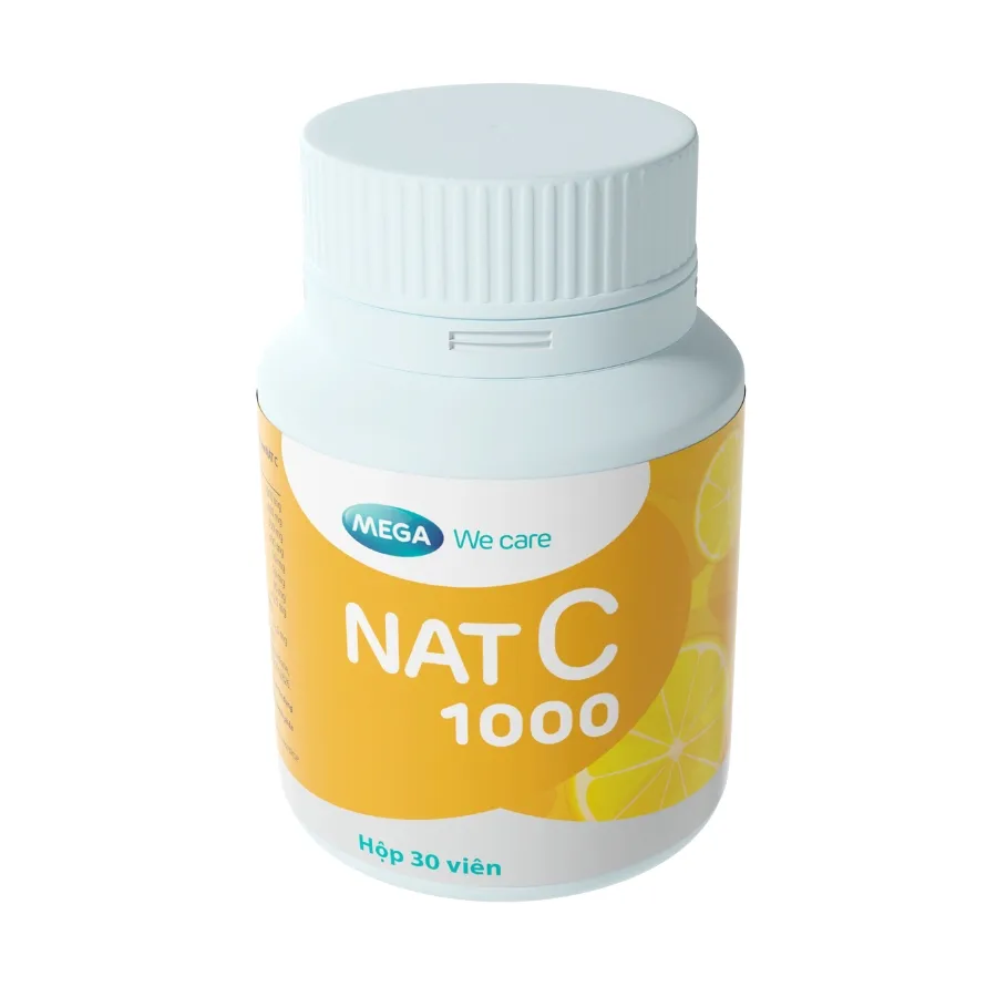 VIÊN UỐNG TĂNG CƯỜNG SỨC ĐỀ KHÁNG NAT C 1000 MEGA 30V 2