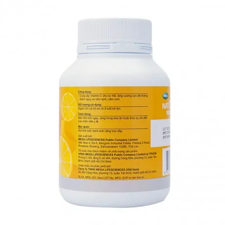 VIÊN UỐNG TĂNG CƯỜNG SỨC ĐỀ KHÁNG NAT C 1000 MEGA 30V 5