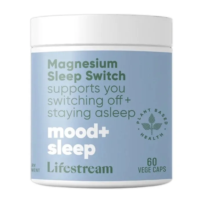 Viên uống ngủ ngon Lifestream Magnesium Sleep Switch (Hộp 60 viên)