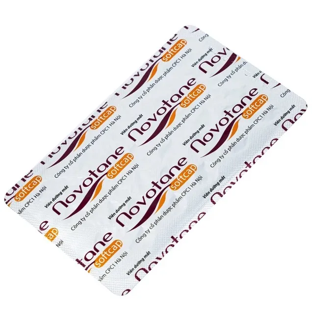 Viên uống Novotane Softcap Novocare bổ sung các thành phần dưỡng chất cho mắt DHA, EPA, Vitamin A (2 vỉ x 15 viên) 3
