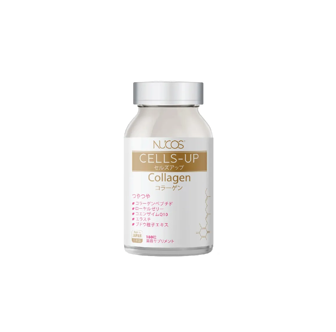 Viên uống Nucos Cell Up bổ sung collagen, ngăn ngừa lão hóa (180 viên) 4