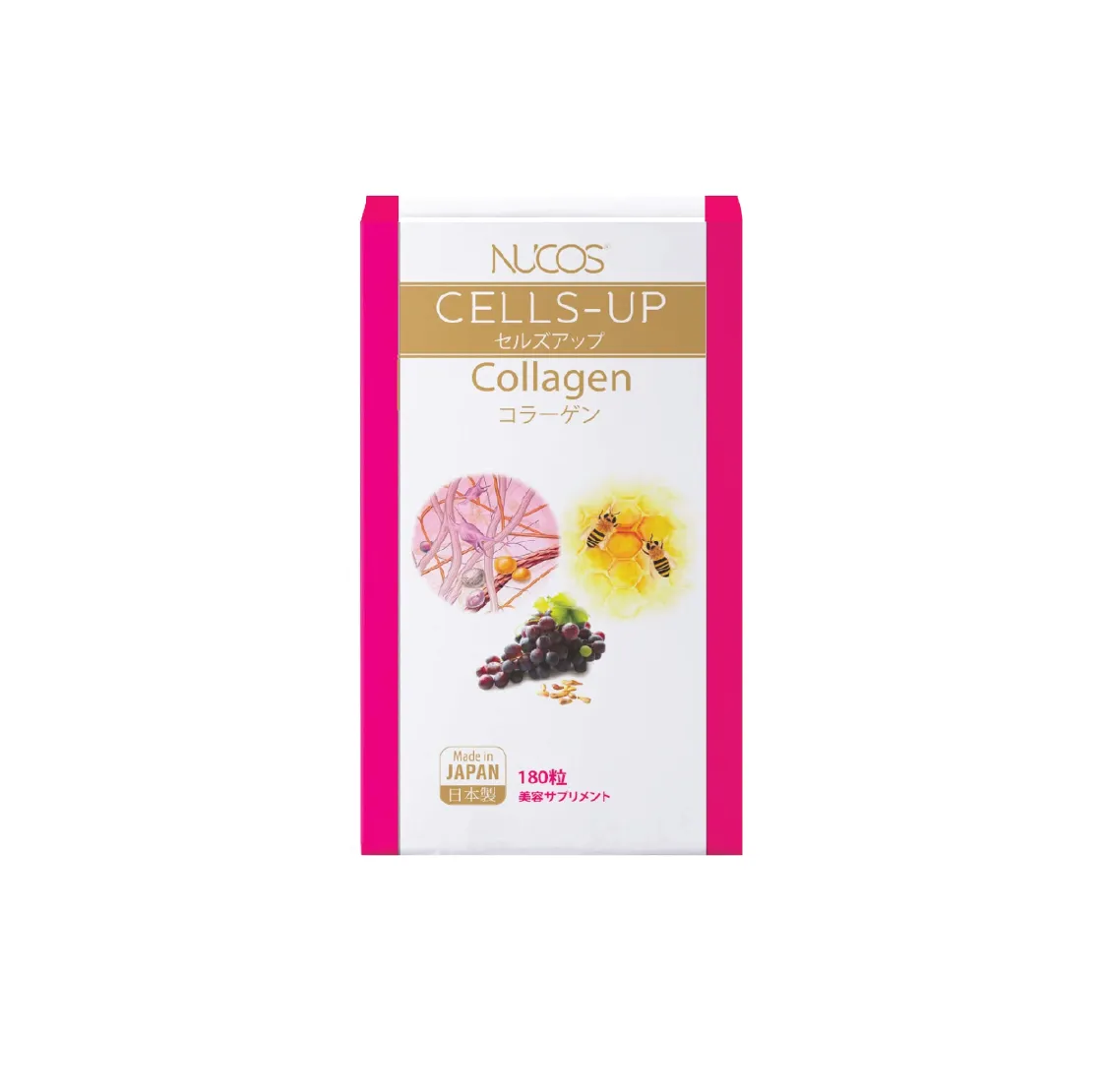 Viên uống Nucos Cell Up bổ sung collagen, ngăn ngừa lão hóa (180 viên) 5