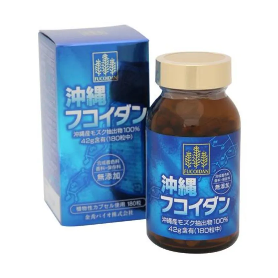 Viên uống Okinawa Fucoidan hỗ trợ, chống ung thư 180 viên 2