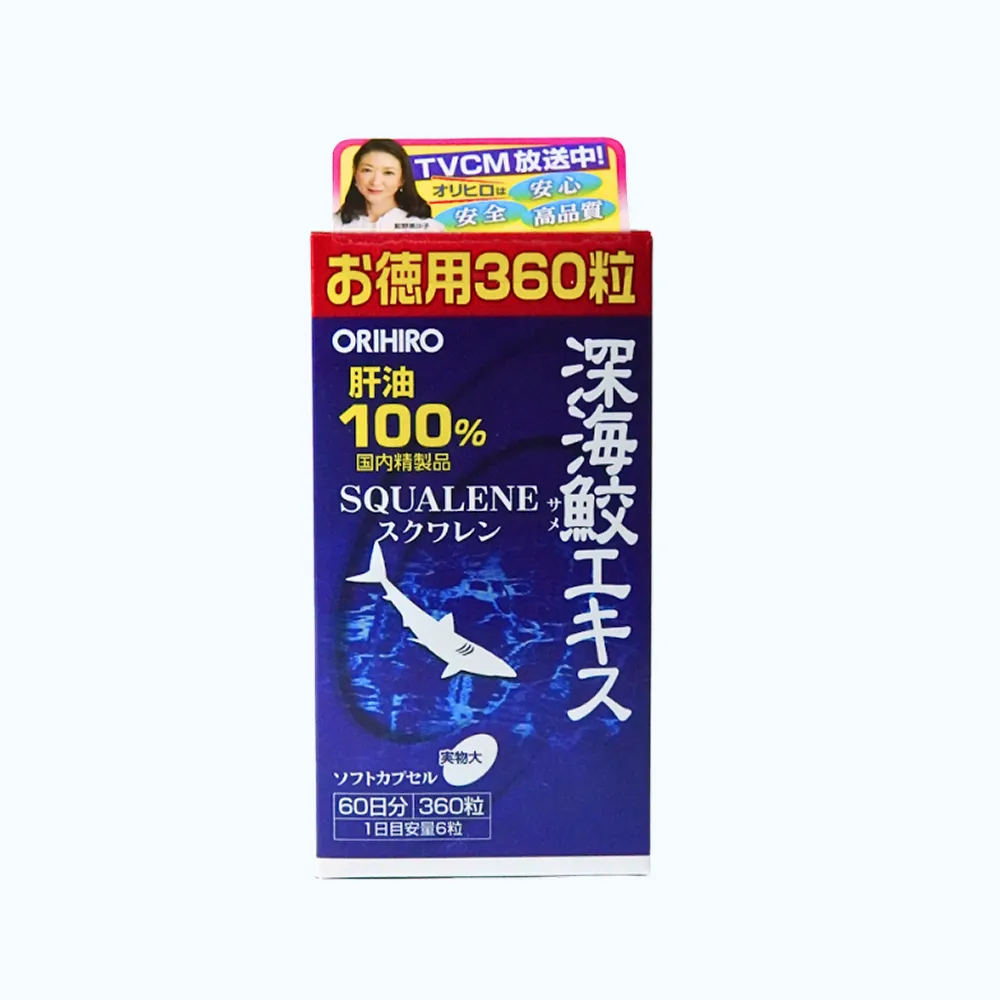 VIÊN UỐNG GIÚP CHỐNG OXY HÓA ORIHIRO DEEP SEA SHARK EXTRACT 360V