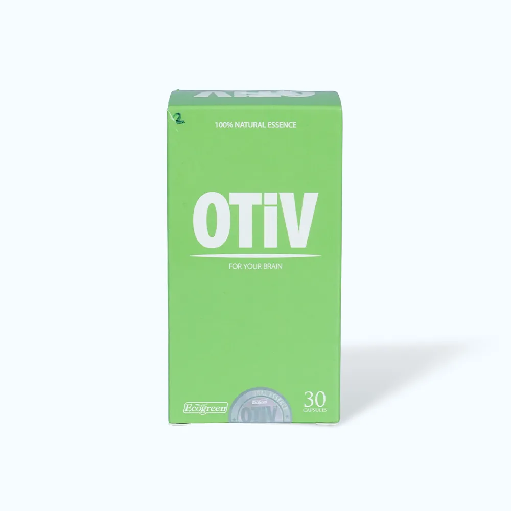 VIÊN UỐNG GIÚP CẢI THIỆN TÌNH TRẠNG THIẾU MÁU NÃO OTIV ECOGREEN 60V