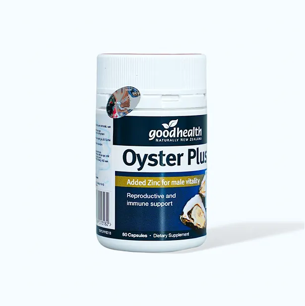 Tinh chất hàu Oyster Plus Goodhealth (60 viên) giúp tăng sinh lý nam giới 3