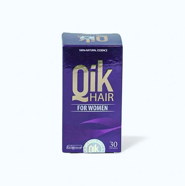 Viên uống QiK Hair For Women Ecogreen hỗ trợ giảm rụng tóc (Hộp 30 viên)