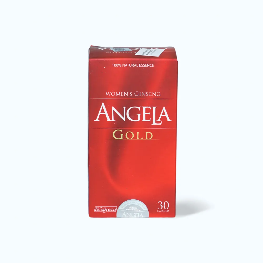 VIÊN UỐNG HỖ TRỢ TĂNG CƯỜNG SINH LÝ NỮ ANGELA GOLD ECOGREEN 60V