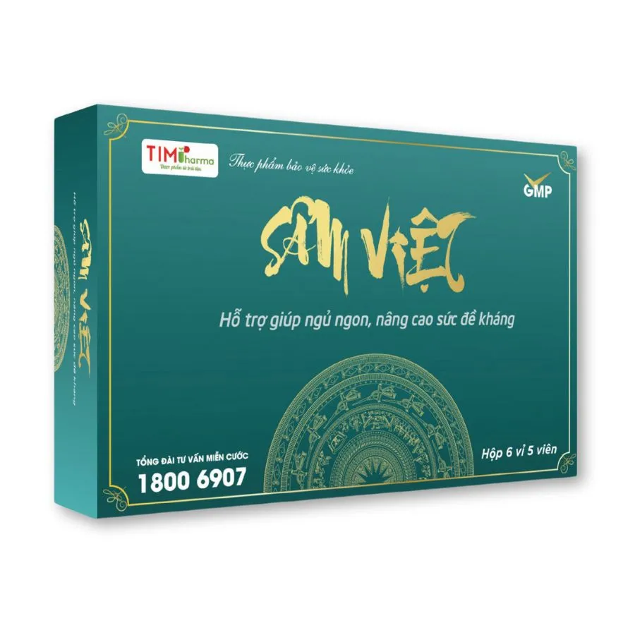 Viên uống Sâm Việt Tim Pharma hỗ trợ sức khoẻ, tăng cường miễn dịch (Hộp 30 viên)
