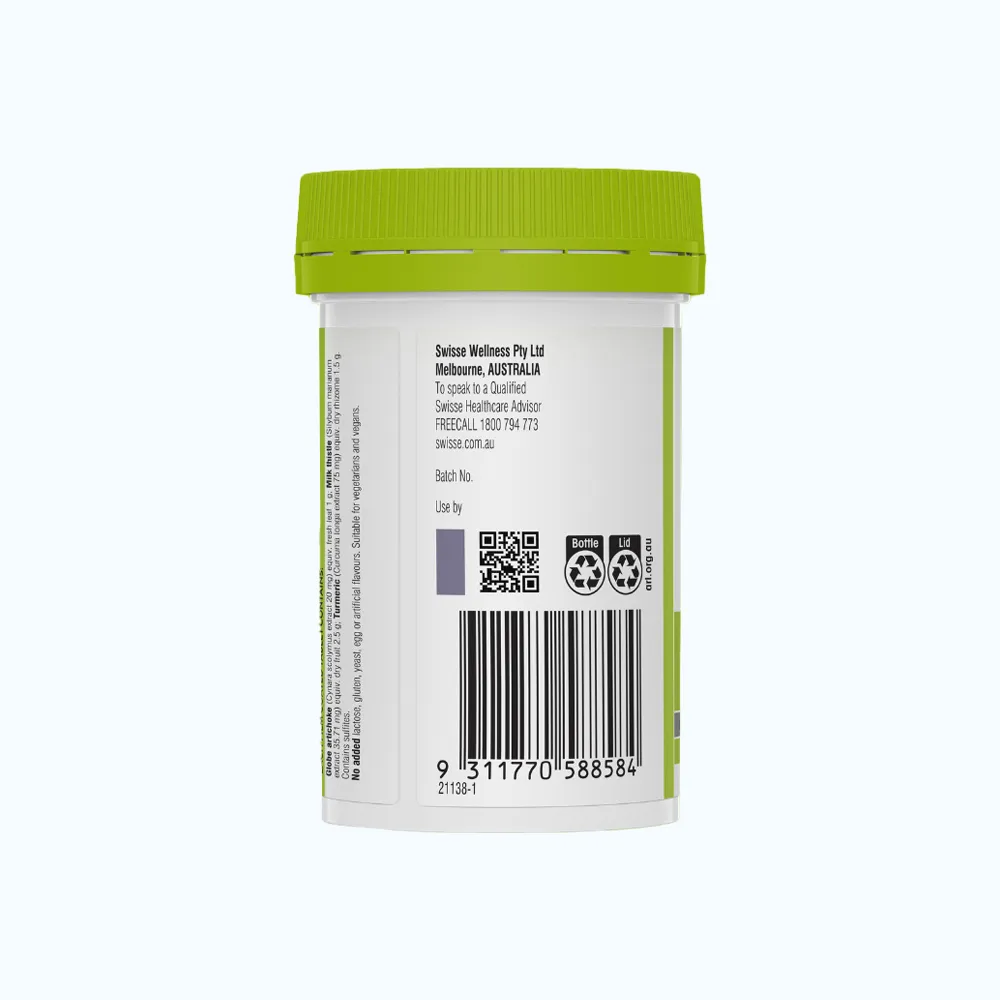 Viên uống Swisse Ultiboost Liver Detox hỗ trợ cải thiện chức năng Gan (Hộp 60 viên) 3