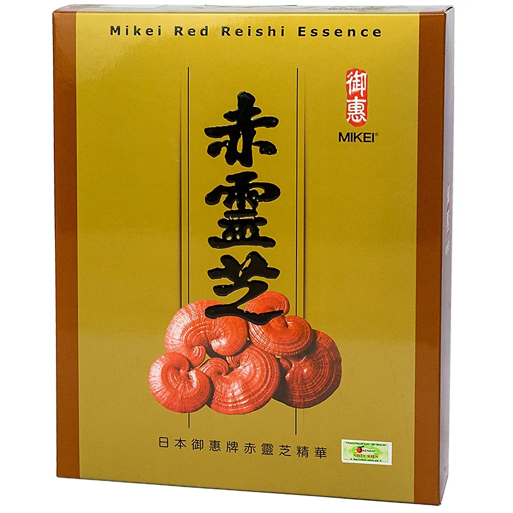 Thực phẩm bảo vệ sức khoẻ Xích Linh Chi Mikei hỗ trợ tăng cường miễn dịch và chức năng gan (Hộp 60 viên)