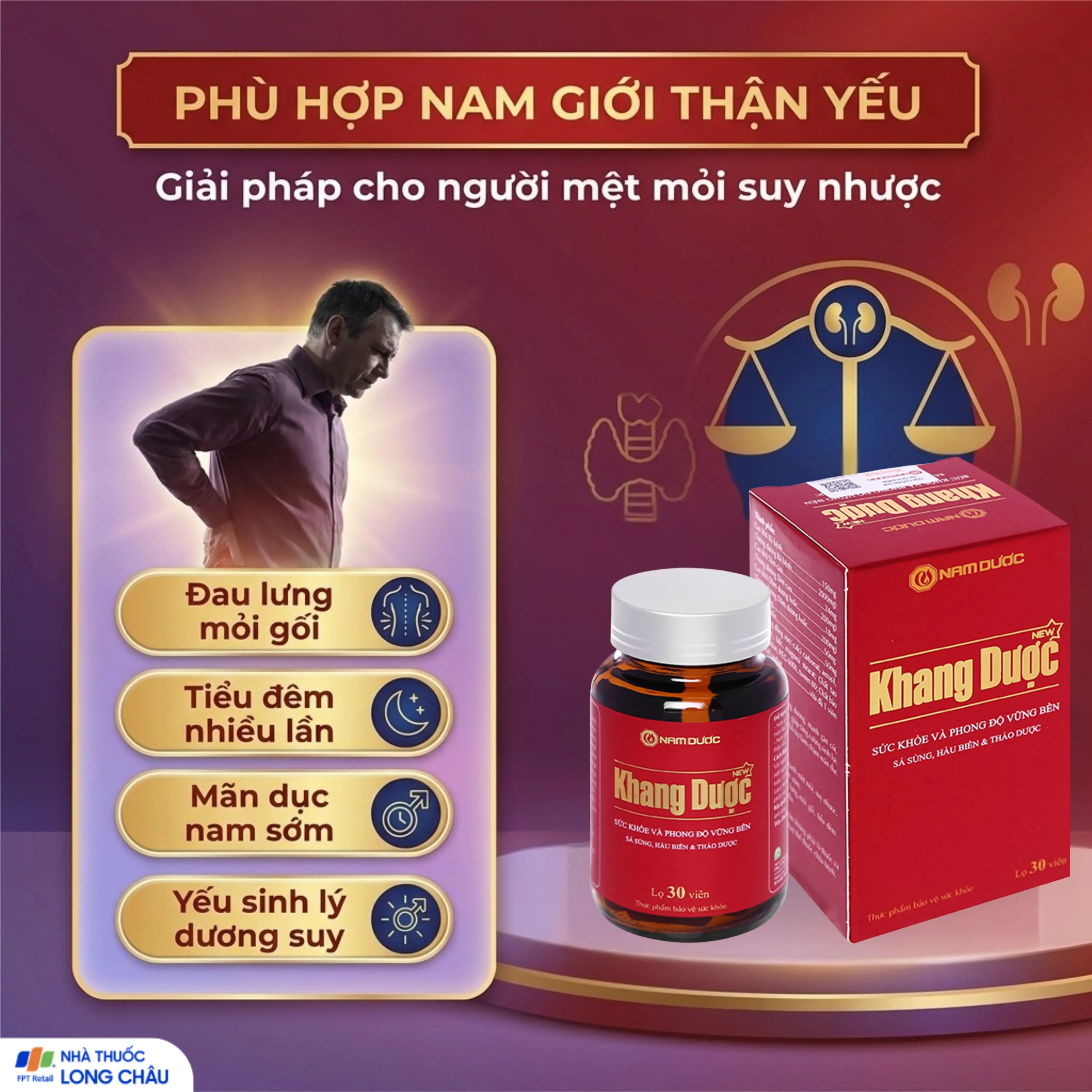 Thực phẩm bảo vệ sức khỏe Khang Dược (30 viên) 5