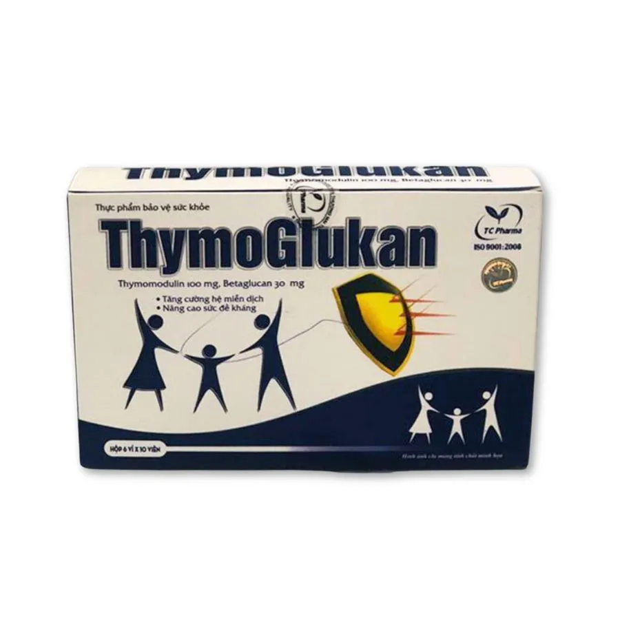Viên uống Thymoglukan Thành Công tăng sức đề kháng, bồi bổ sức khoẻ (Hộp 60 viên)