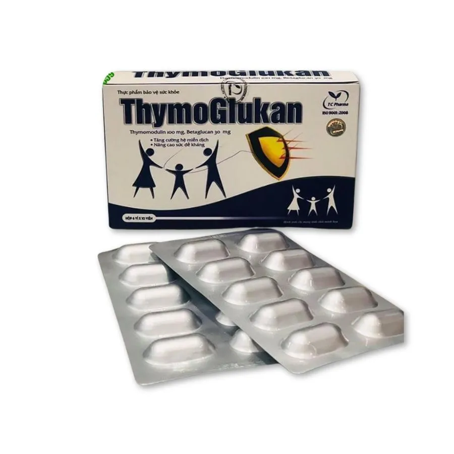 Viên uống Thymoglukan Thành Công tăng sức đề kháng, bồi bổ sức khoẻ (Hộp 60 viên) 2