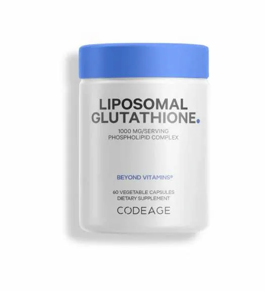 Viên uống trắng da Codeage Liposomal Glutathione 1000mg hộp 60 viên