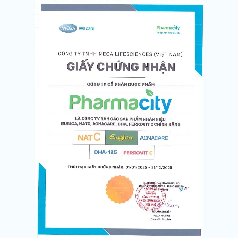 Viên uống Vitacap (Hộp 5 vỉ x 10 viên) bổ sung vitamin và khoáng chất 5