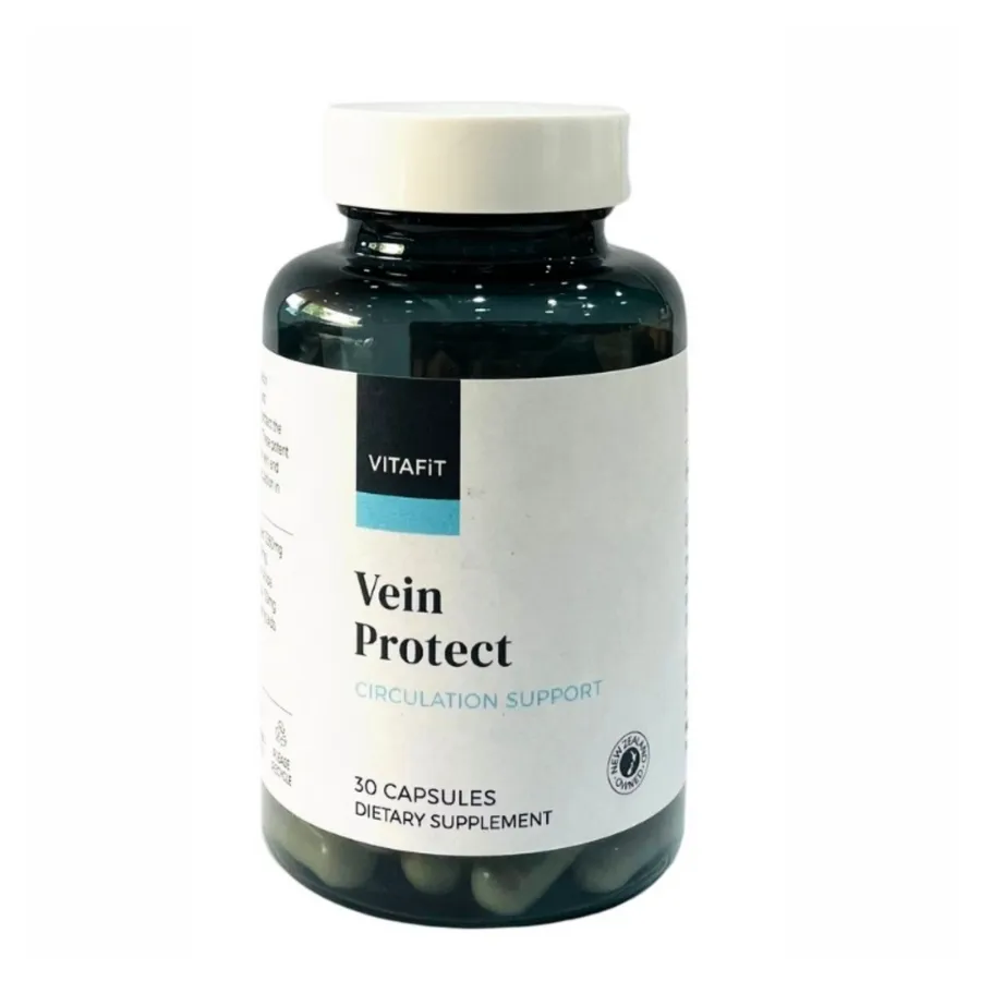 Viên uống VitaFit Vein Protect giảm suy giãn tĩnh mạch và trĩ (30 viên)