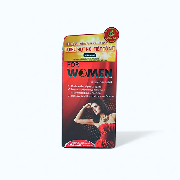 Viên uống Welson For Women (Lọ 60 viên) giúp tăng cường sinh lý nữ giới