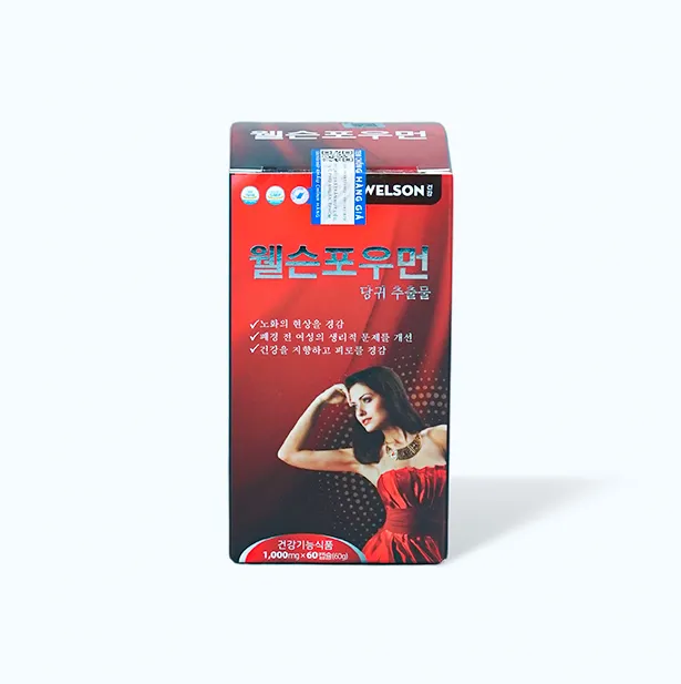 Viên uống Welson For Women (Lọ 60 viên) giúp tăng cường sinh lý nữ giới 4