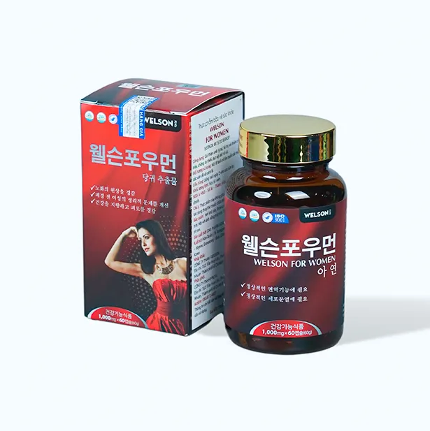 Viên uống Welson For Women (Lọ 60 viên) giúp tăng cường sinh lý nữ giới 6