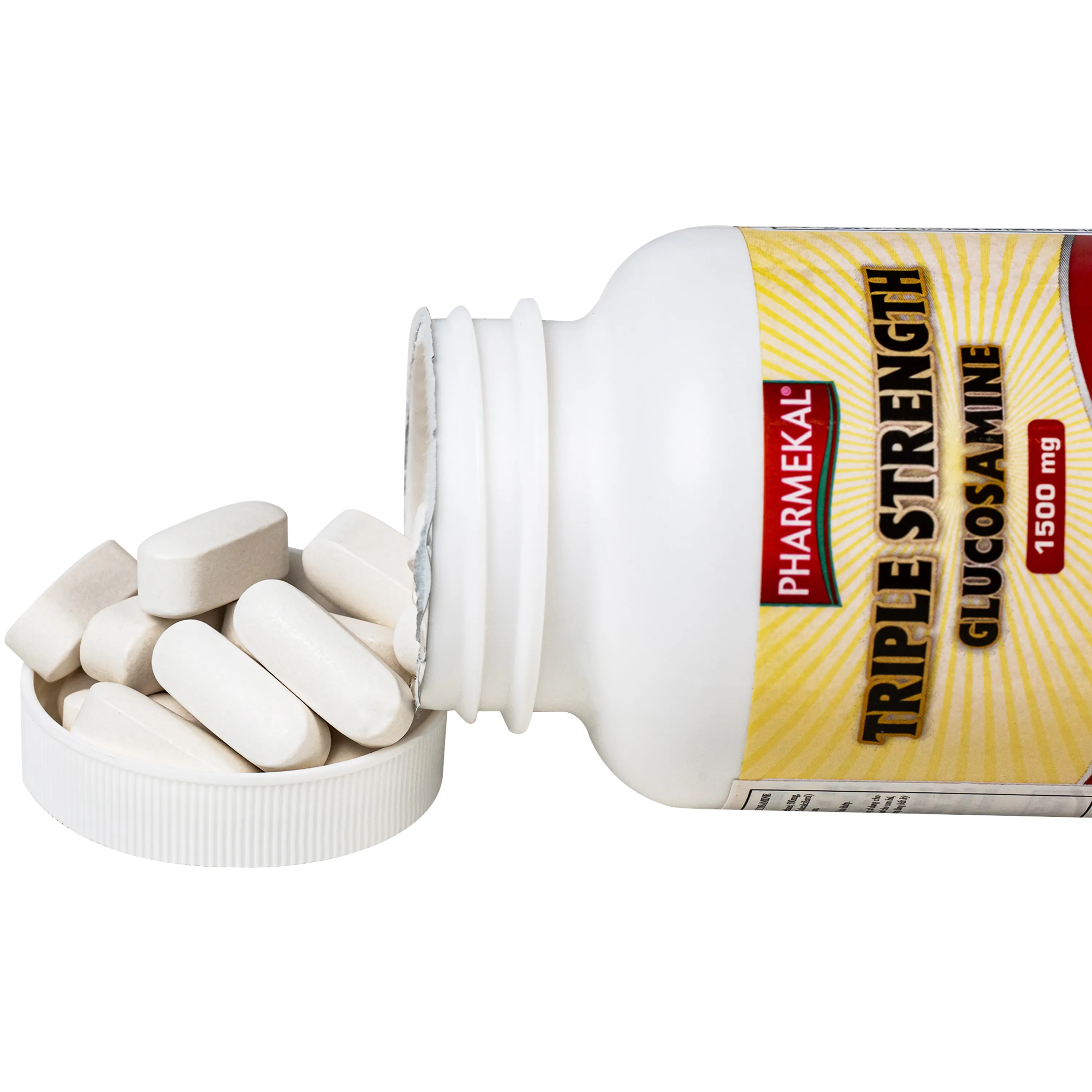 VIÊN XƯƠNG KHỚP TRIPLE STRENGTH GLUCOSAMINE 1500MG PHARMEKAL 60V 4