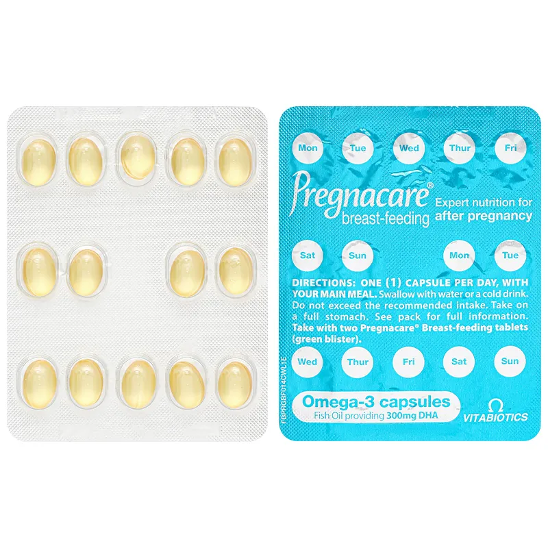 VIÊN UỐNG HỖ TRỢ CHO PHỤ NỮ CHO CON BÚ PREGNACARE BREAST-FEEDING VITABIOTICS 84V 10