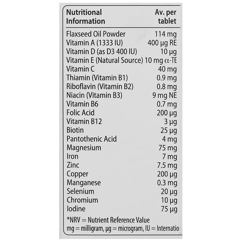 Vitabiotics Wellkid Multi-Vitamin Smart Chewable hỗ trợ tăng cường sức khỏe hộp 30 viên 11