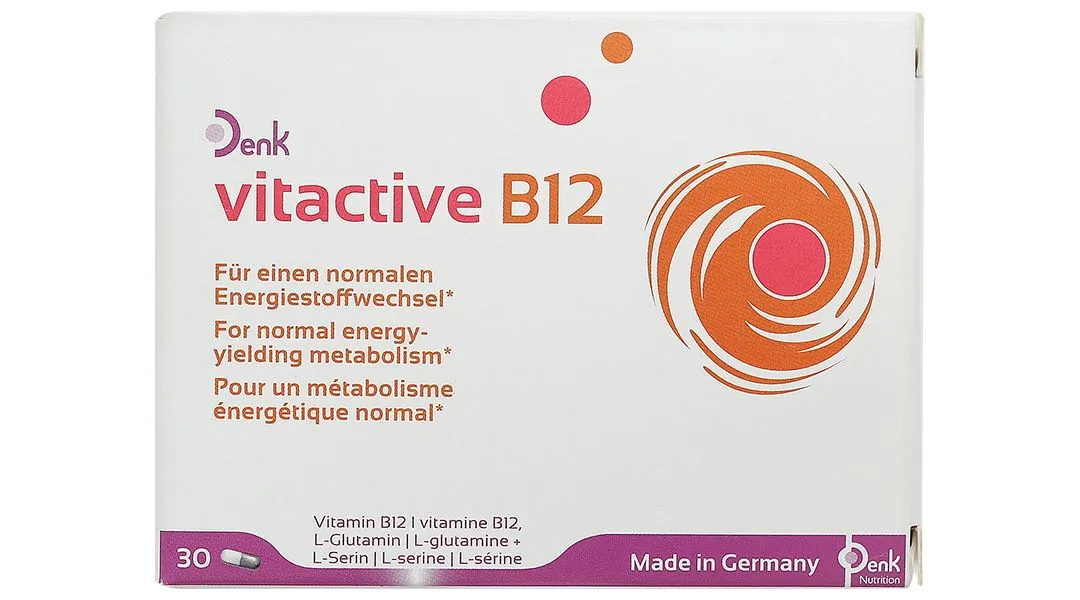 Vitactive B12 Denk hỗ trợ giảm mệt mỏi hộp 30 viên 3