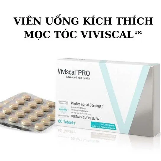 Viviscal PRO - Viên uống hỗ trợ mọc tóc 60 viên
