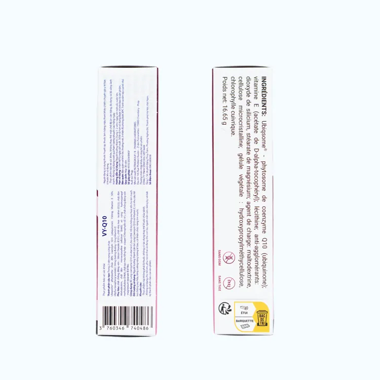 VYPHYTO VY-Q10 Hỗ Trợ Sức Khỏe Tim Mạch (Hộp 30 Viên) 3