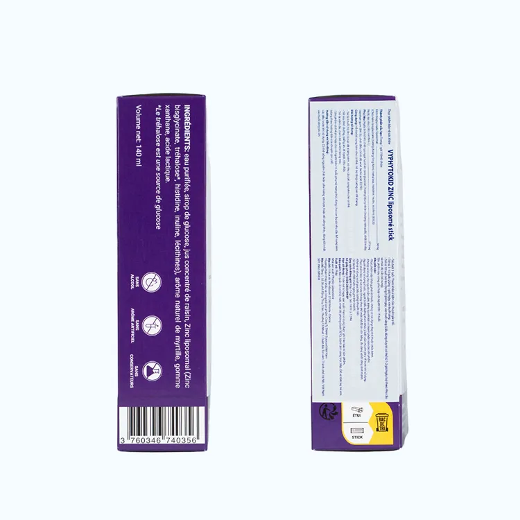 VYPHYTOKID ZINC Liposome Stick Bổ Sung Kẽm Cho Trẻ Từ 3 tuổi (Hộp 14 Gói) 3
