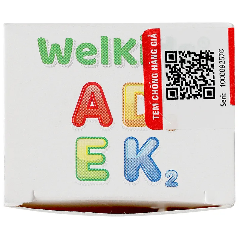 Welkids ADEK hỗ trợ tăng cường sức khỏe cho trẻ em chai 10ml 6