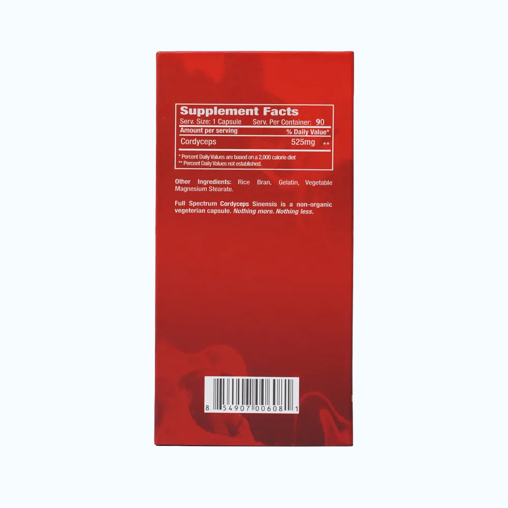 Wellness Nutrition Cordyceps Đông Trùng Hạ Thảo (Hộp 90 viên) 5