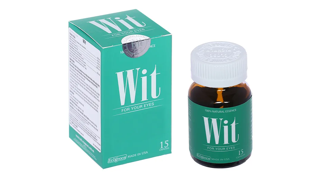 Thực phẩm bảo vệ sức khoẻ: Wit chai 30 viên 11
